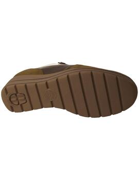Deportivo mujer Mephisto Abby verde/beige