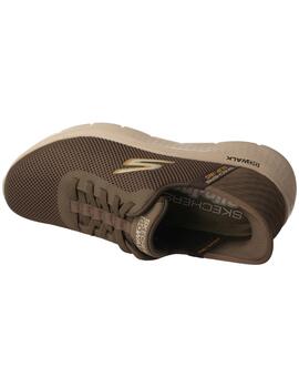 Deportivo hombre Skechers Go Walk Flex marrón