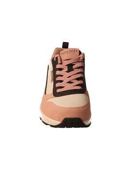 Deportivo mujer Skechers Much Fun blanco/rosa