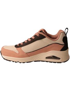 Deportivo mujer Skechers Much Fun blanco/rosa