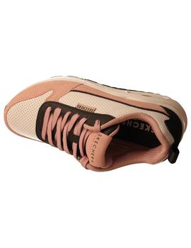 Deportivo mujer Skechers Much Fun blanco/rosa