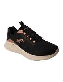 Deportivo mujer Skechers Glimmer Me negro/rosa