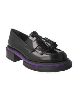 Mocasín mujer Pertini negro