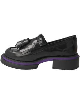 Mocasín mujer Pertini negro