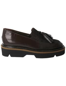 Mocasín mujer Pertini marrón