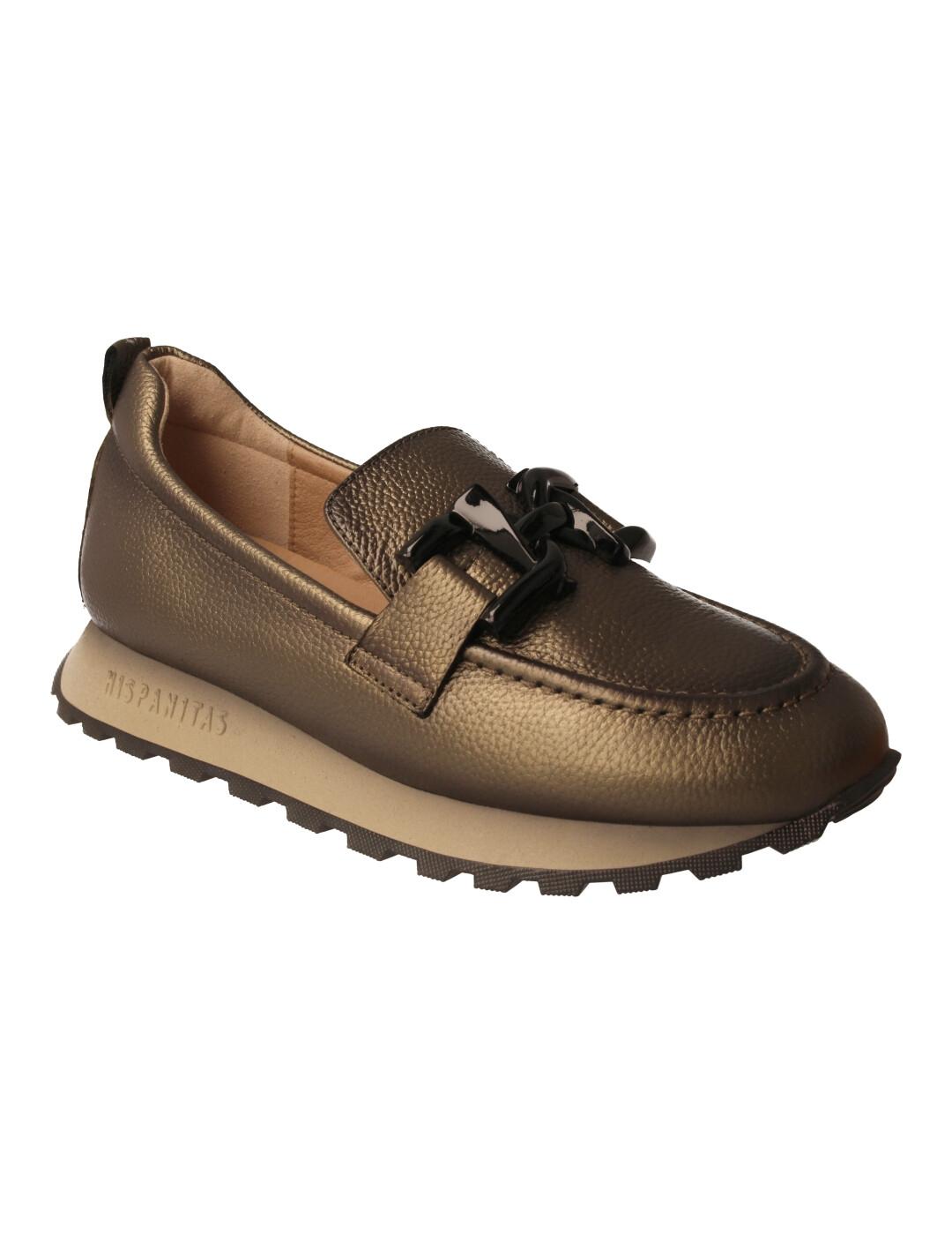 Mocasín Hispanitas Loira gris