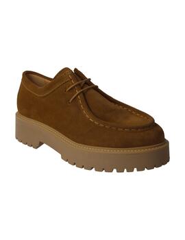 Blucher mujer Nero Giardini camel