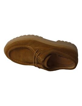 Blucher mujer Nero Giardini camel