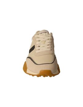 Deportivo mujer Lacoste L-Spin blanco/negro