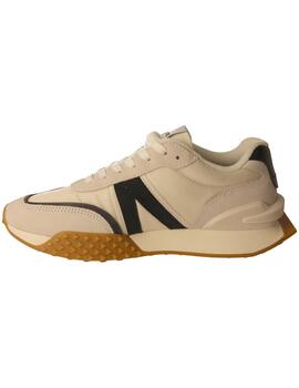 Deportivo mujer Lacoste L-Spin blanco/negro