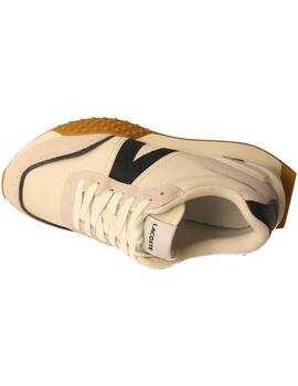 Deportivo mujer Lacoste L-Spin blanco/negro