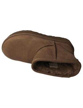 Botín mujer Ugg Classic Mini Platform gris