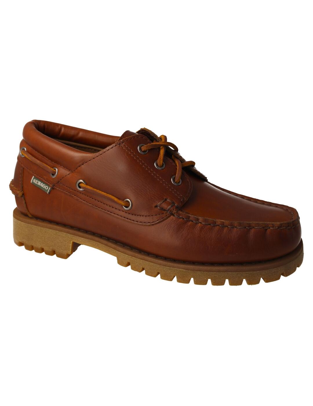 Náutico hombre Sebago Acadia camel