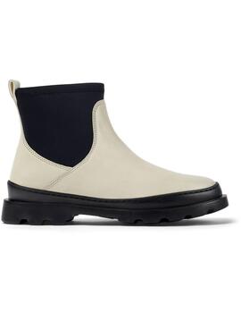 Botín mujer Camper Brutus beige/negro