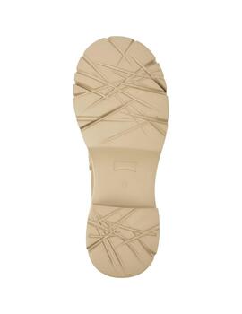 Mocasín mujer Camper Milah beige