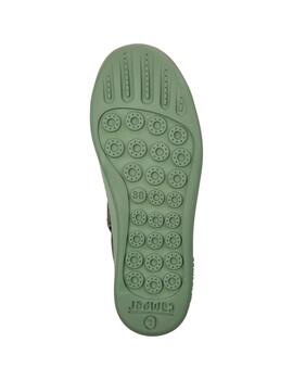Botín mujer Camper Peu gris/verde