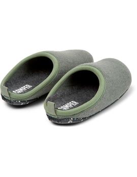 Zapatilla de casa mujer Camper Wabi verde
