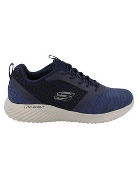 Deportivo hombre Skechers Bounder azul