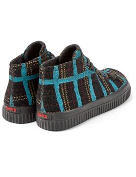 Deportivo mujer Camper Peu cuadros azules
