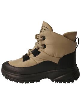 Botín mujer Ugg Yose Puffer Lace beige / negro