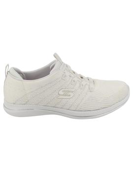 Deportivo mujer Skechers City Pro Glow blanco