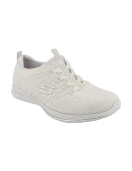 Deportivo mujer Skechers City Pro Glow blanco