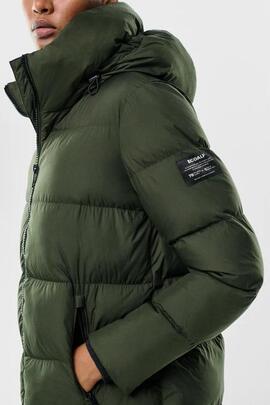 Chaquetón mujer Ecoalf Manliealf verde