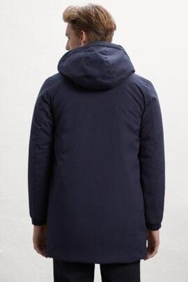 Abrigo hombre Ecoalf Pasualf azul