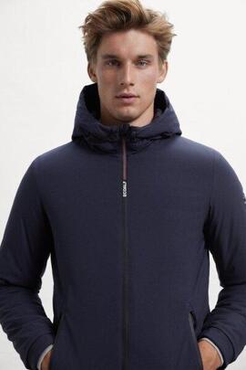 Abrigo hombre Ecoalf Pasualf azul