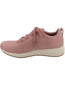 Deportivo mujer Skechers Squad  Glitz rosa