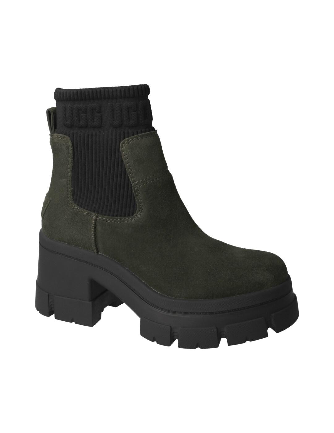 Botín mujer Ugg Brooklyn Chelsea verde