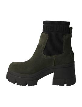 Botín mujer Ugg Brooklyn Chelsea verde