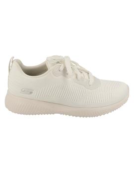 Deportivo mujer Skechers Squad Tough blanco