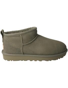 Botín mujer Ugg Classic Ultra Mini verde