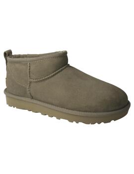 Botín mujer Ugg Classic Ultra Mini verde