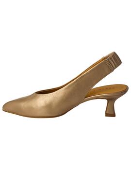 Zapato mujer Pedro Miralles dorado