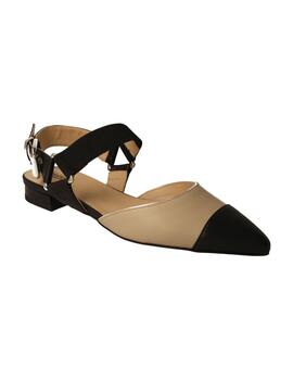 Zapato mujer Nero Giardini negro- beige