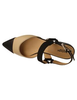 Zapato mujer Nero Giardini negro- beige