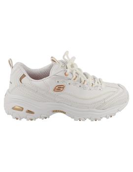 Deportivo mujer Skechers D'Lites Fresh blanco