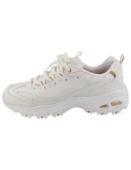 Deportivo mujer Skechers D'Lites Fresh blanco