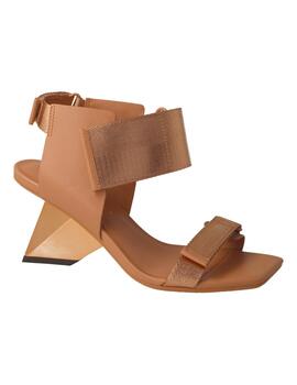 Sandalia mujer United Nude Rockit Run dorada