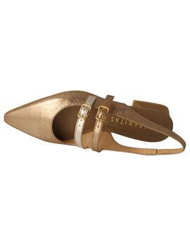 Zapato mujer Hispanitas Dali dorado