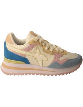 Deportivo mujer W6YZ Yak blanco/rosa