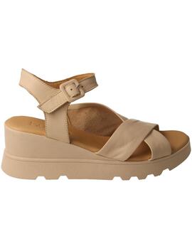 Sandalia mujer Bueno beige