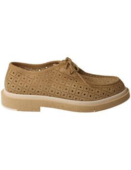 Zapato Wallaby mujer Calce beige