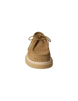 Zapato Wallaby mujer Calce beige