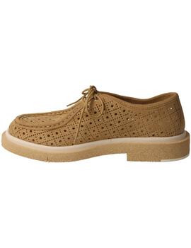 Zapato Wallaby mujer Calce beige