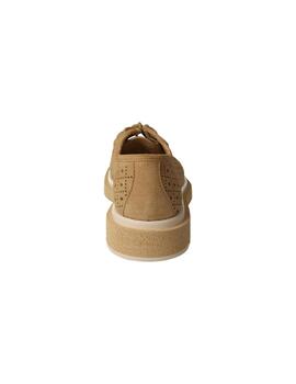 Zapato Wallaby mujer Calce beige