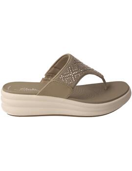 Sandalia mujer Clarks Drift Way gris