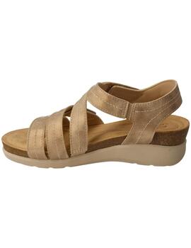 Sandalia mujer Clarks Calenne Clara dorada